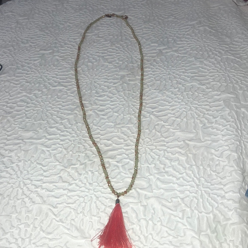 Long Beaded Necklace